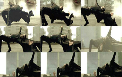 The Matrix, bullet time effect