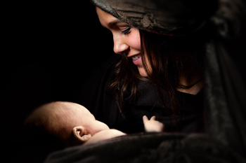 Mary, Jesus and Lamb