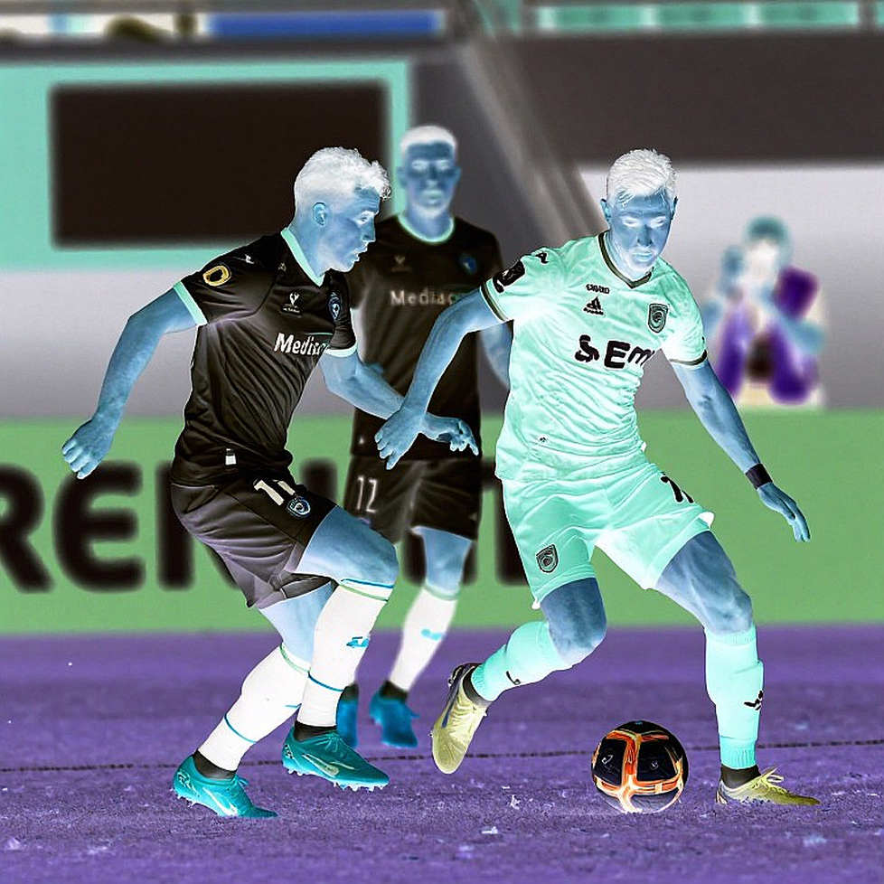 A stage clip tagged "football": when a name is called before the evidence